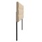 Merrick Lane Coppola Headboard with Tufted Upholstery and Powder Coated Metal Frame